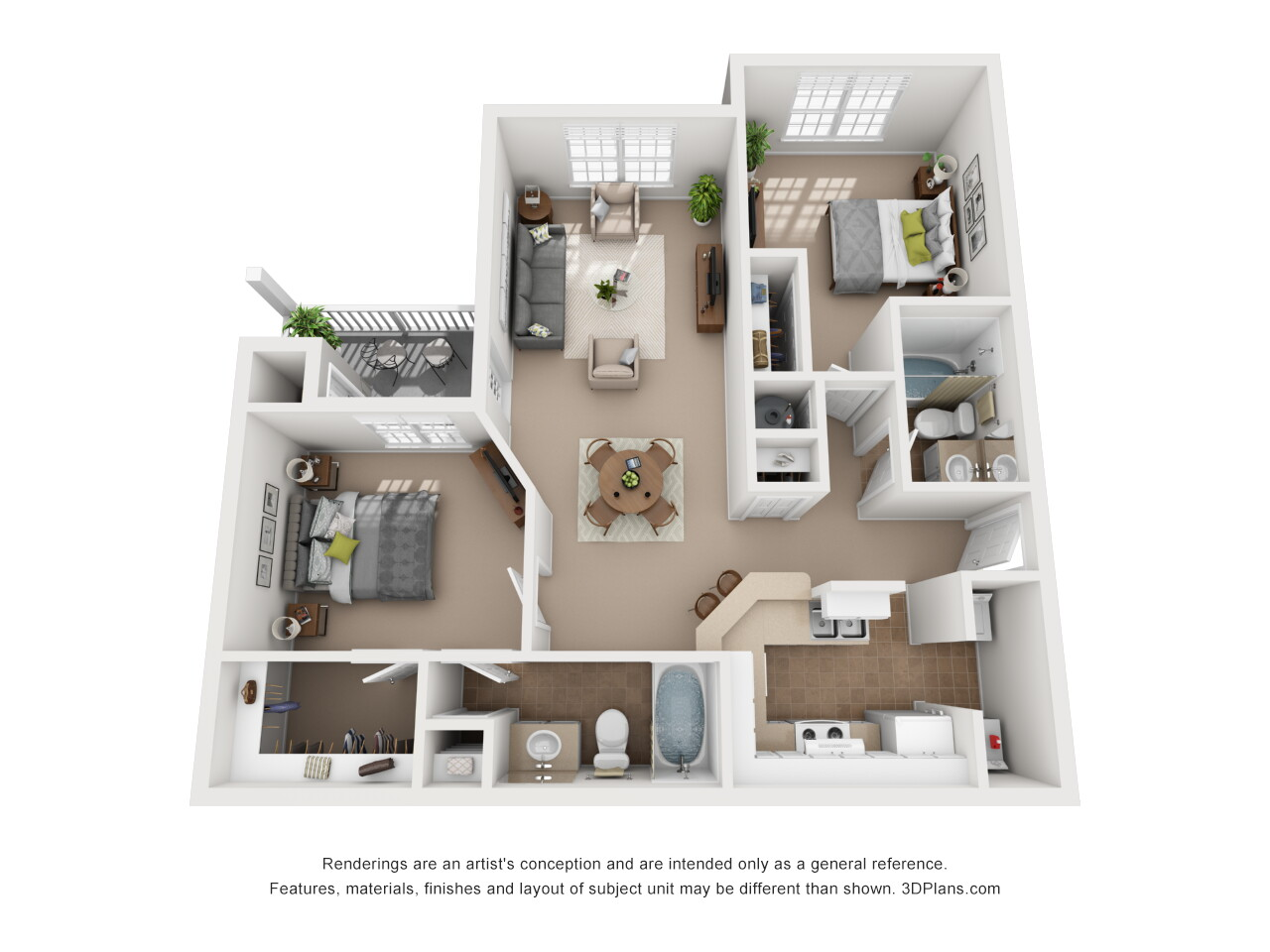 The Hampton floor plan